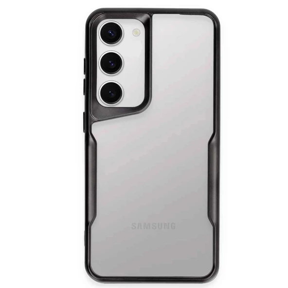Samsung Galaxy S23 Kılıf Boyi Silikon Kapak - Siyah ürün görseli 1