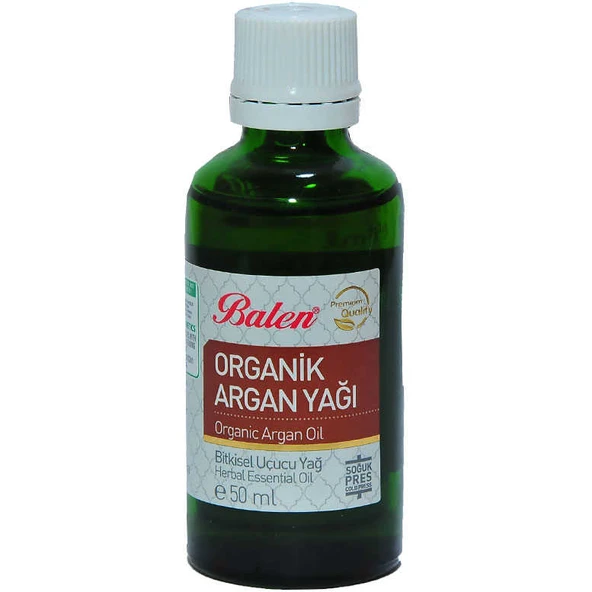 Argan Yağı Organik Soğuk Pres 50 ML Cam Şişe ürün görseli 1