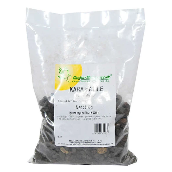 Doğal Kara Halile 1000 Gr Paket ürün görseli 1