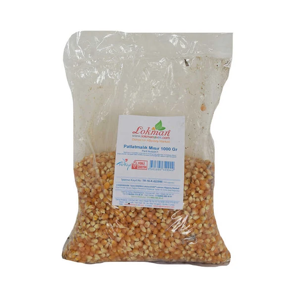 lık Mısır 1000 Gr Paket ürün görseli 1