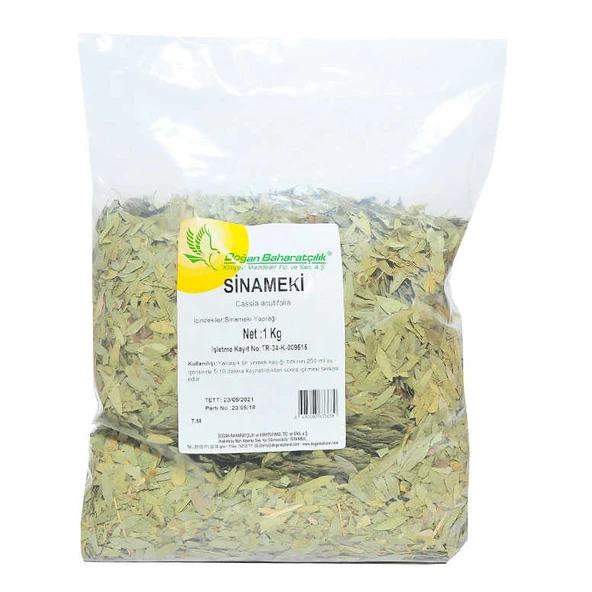 Sinameki Yaprağı Doğal 1000 Gr Paket ürün görseli 1