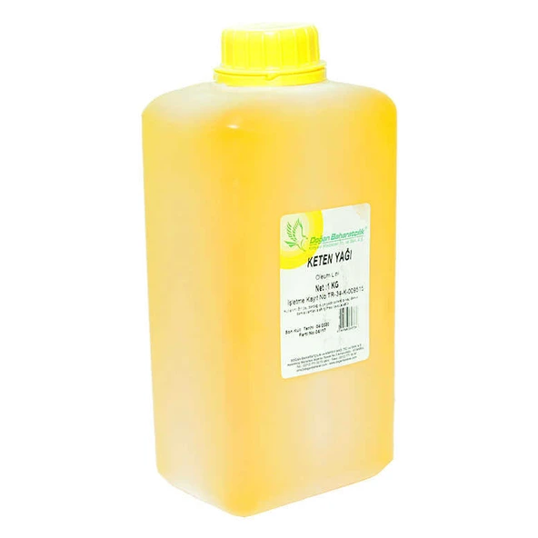 Keten Yağı Pet Bidon 1000 Gr - Resim 3