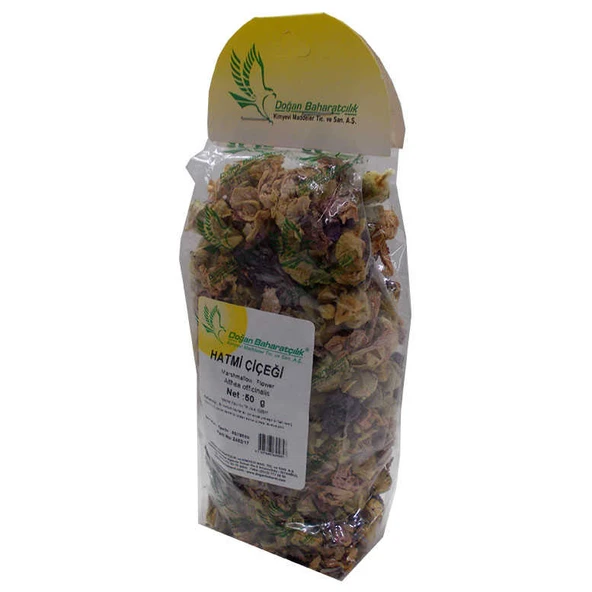 Doğal Hatmi Çiceği, Gül Hatmi 50 Gr Paket - Resim 2