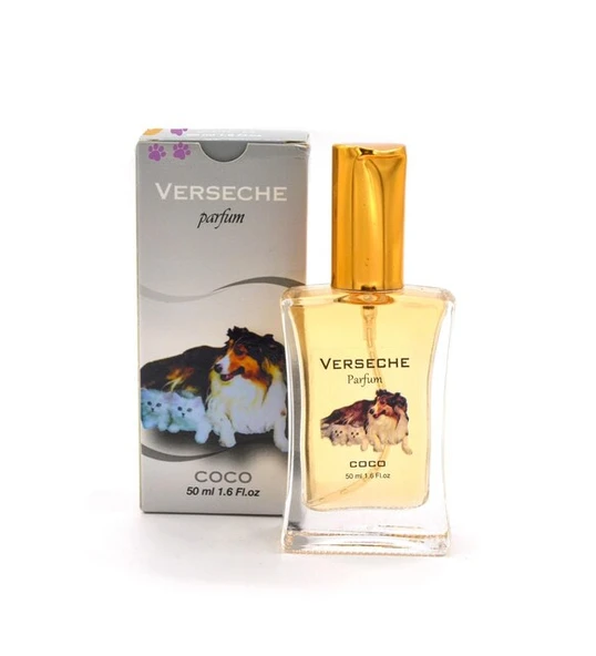 Verseche Co Kedi Köpek Parfümü Cam Şişe 50 ml ürün görseli 1