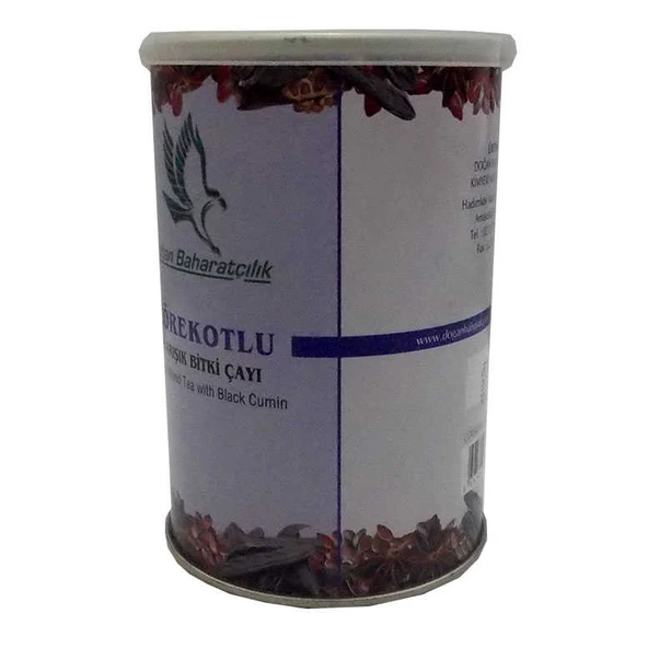 Çörekotlu Karışık sel Çay 100 Gr Teneke Kutu - Resim 2
