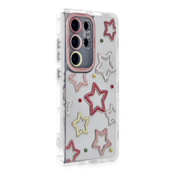 Samsung Galaxy S23 Ultra Kılıf Reflexion Desenli Kapak - Desen 3 ürün görseli 1