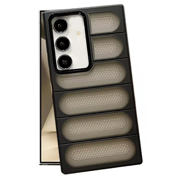 Samsung Galaxy S24 Plus Kılıf Airmax Silikon Kapak - Siyah ürün görseli 1