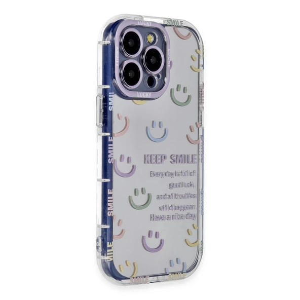 Apple İphone 15 Pro Max Kılıf Reflexion Desenli Kapak - Desen 2 ürün görseli 1