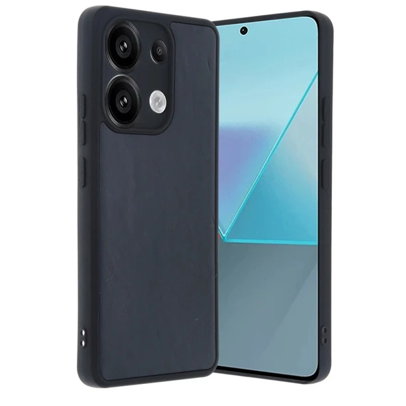 Xiaomi Redmi Note 13 Pro 5g Kılıf Aras Deri Kapak - Lacivert ürün görseli 1