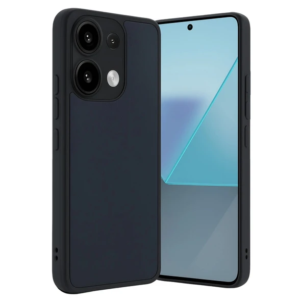 Xiaomi Redmi Note 13 4g Kılıf Aras Deri Kapak - Lacivert ürün görseli 1