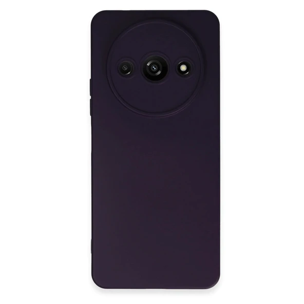 Xiaomi Redmi A3 4g Kılıf Nano İçi Kadife Silikon - Mor ürün görseli 1