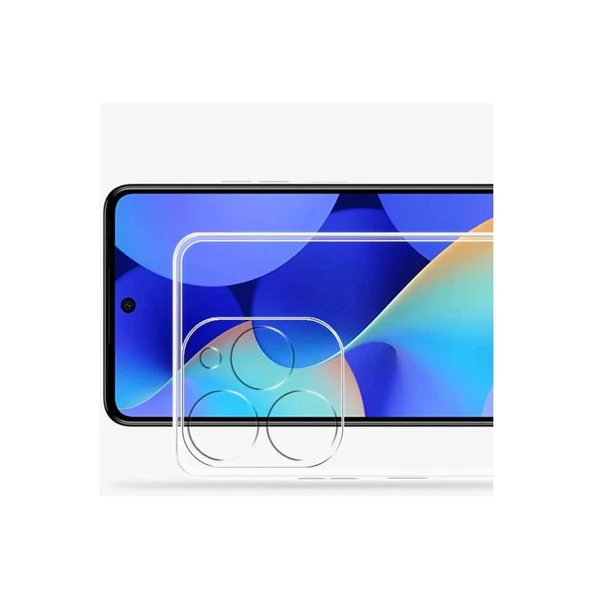 Tecno Spark Go 2024 Kılıf Lüx Şeffaf Silikon - Resim 3
