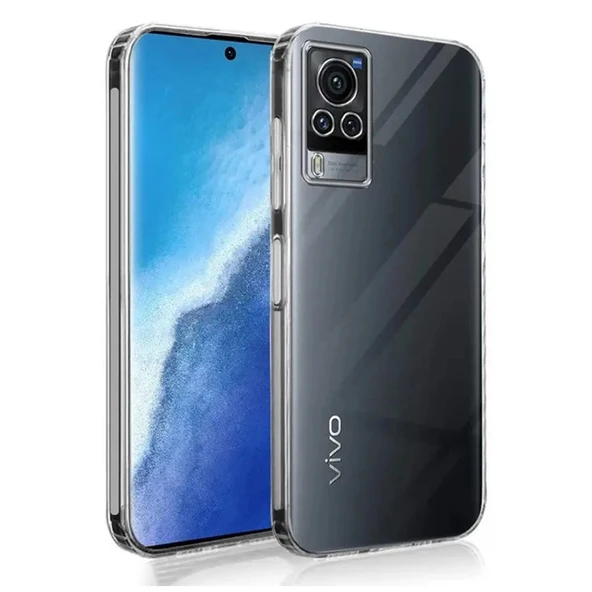 Vivo V30 5g Kılıf Lüx Şeffaf Silikon ürün görseli 1