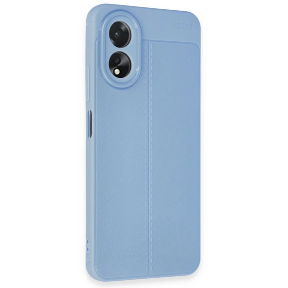 Oppo A38 Kılıf Auto Focus Kapak - Mavi - Resim 3