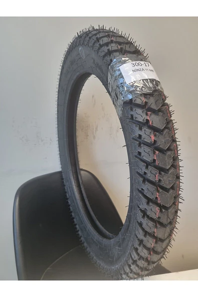 MARUTİ TYRES Tvs Apache,küba Rx9, Mondial Drift L, Bajaj Pulsar/boxer, 300-17 Tt Tubetype Lastik ürün görseli 1