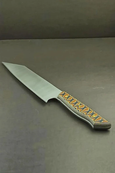 DepoTrend Profesyonel Kiritsuke Şef Bıçağı - İsveç Çeliği - 28 cm (16 cm Namlu) ürün görseli 1