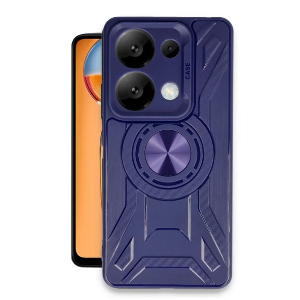 Xiaomi Redmi Note 13 Pro 4g Kılıf Lincoln Silikon - Lacivert ürün görseli 1