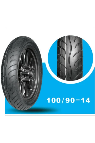 IRAN YASA TIRE&RUBBER 100/90-14 Tl Dubleks Lastik ürün görseli 1