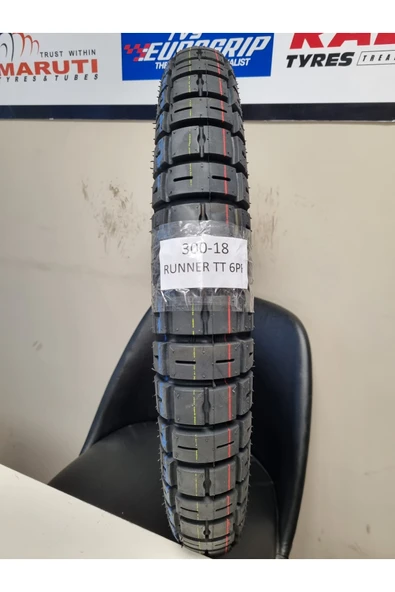 TDT TYRES 300-18 MOTORSİKLET LASTİĞİ TT(TUBETYPE-İÇ LASTİKLİ TİP) ürün görseli 1