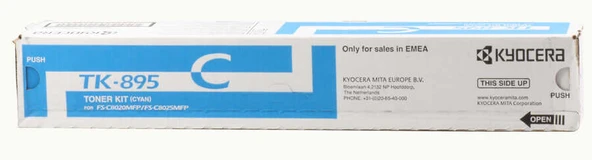 Tk-895C Cyan Mavi Orjinal Fotokopi Toneri Fs-C8020-8025-8520-8525 6.000 Sayfa Kapasiteli ürün görseli 1