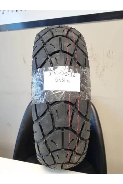 TDT TYRES 120/70-12 (TUBELESS - DUBLEKS) MOTOSİKLET LASTİĞİ ürün görseli 1