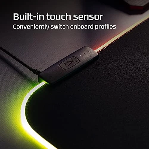 HyperX Pulsefire Mat RGB (XL) Mousepad KUTU HASARLI SIFIR ÜRÜN - Resim 6