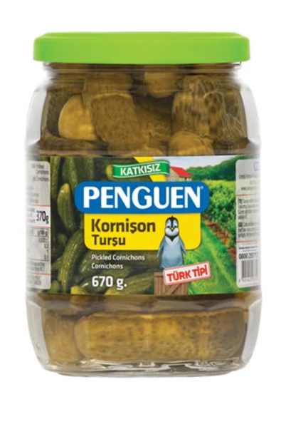 Penguen Kornişon Turşusu 670 gr ürün görseli 1