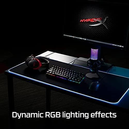 HyperX Pulsefire Mat RGB (XL) Mousepad KUTU HASARLI SIFIR ÜRÜN - Resim 8