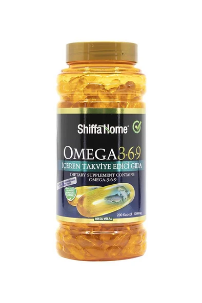 Shiffa Home Omega 3-6-9 1000 mg 200 Kapsül ürün görseli 1