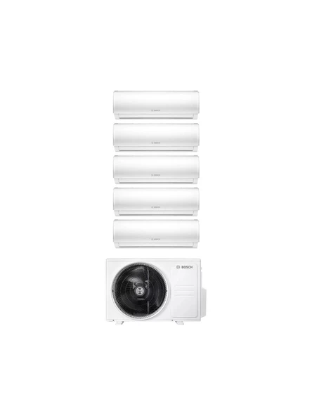 Bosch Multi Split İnverter Klima 42000 Btu 1 Dış + 5 İç Ünite 9000 + 9000 + 12000 + 12000 + 12000 Btu ürün görseli 1