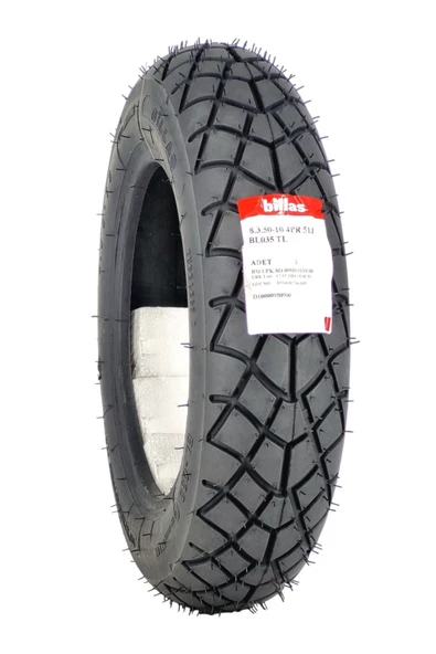 Billas MOTOSİKLET LASTİK 350-10 TL (TUBELESS - DUBLEKS) ürün görseli 1