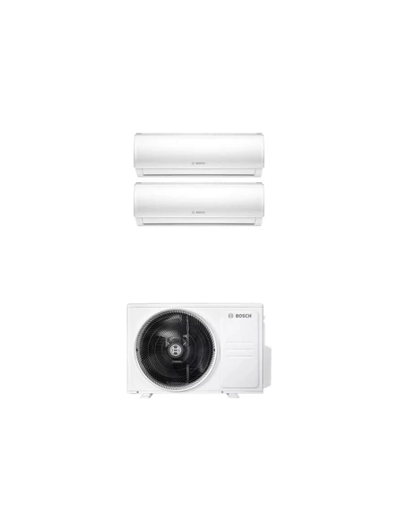 Bosch Multi Split İnverter Klima 21000 Btu 1 Dış + 2 İç Ünite 12000 + 12000 Btu ürün görseli 1