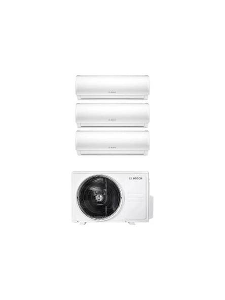 Bosch Multi Split İnverter Klima 21000 Btu 1 Dış + 3 İç Ünite 9000 + 9000 + 9000 Btu ürün görseli 1