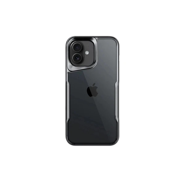 Apple İphone 16 Kılıf Boyi Silikon Kapak - Titan Gri ürün görseli 1