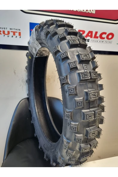 TDT TYRES 460-18 TT (TUBETYPE - İÇ LASTİKLİ TİP) MOTOSİKLET LASTİĞİ, KAWASAKİ KLX250 ürün görseli 1