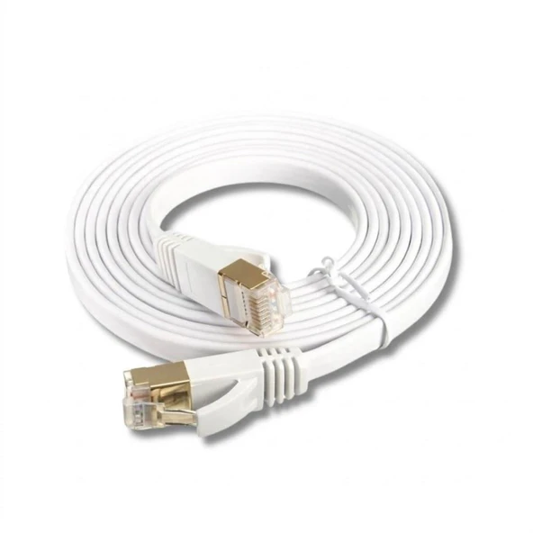 4453 Cat7 Ethernet RJ45 600MHz 10GBPS Modem İnternet Kablosu 20 Metre ürün görseli 1