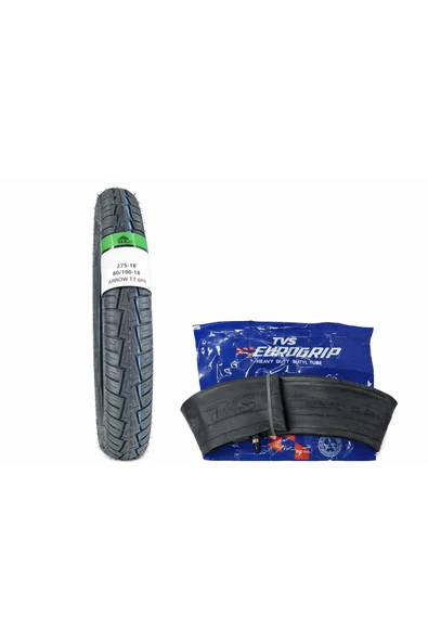 ONMX TYRES 80/100-18 TT (TUBETYPE - İÇ LASTİKLİ TİP) ARROW MOTOSİKLET LASTİĞİ ürün görseli 1