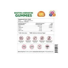 Validus Biotin Keratin 60 Gummies - Resim 2