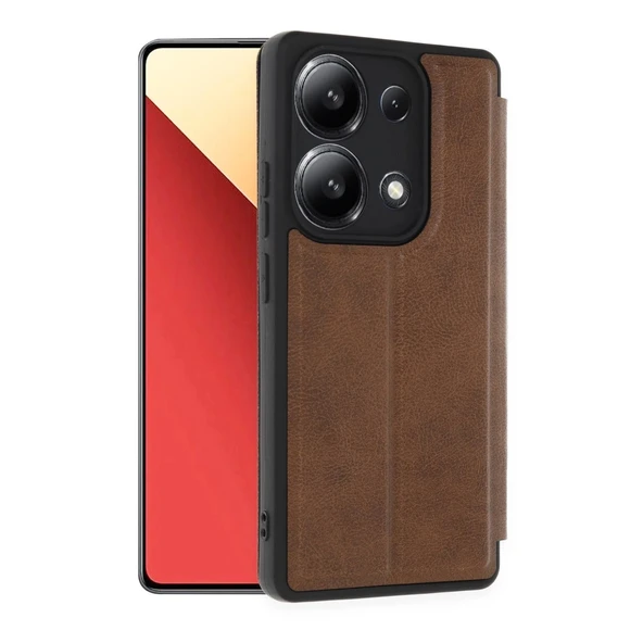 Xiaomi Redmi Note 13 4g Kılıf Flip Cover - Taba ürün görseli 1