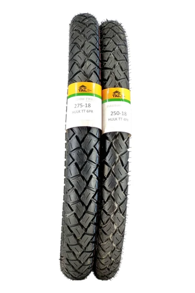 DARSON TYRES 275-18 VE 250-18 CG LASTİĞİ TT (TUBETYPE - İÇ LASTİKLİ TİP) HULK ürün görseli 1