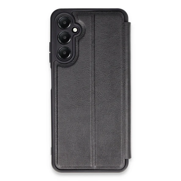 Samsung Galaxy A05s Kılıf Flip Cover - Siyah ürün görseli 1
