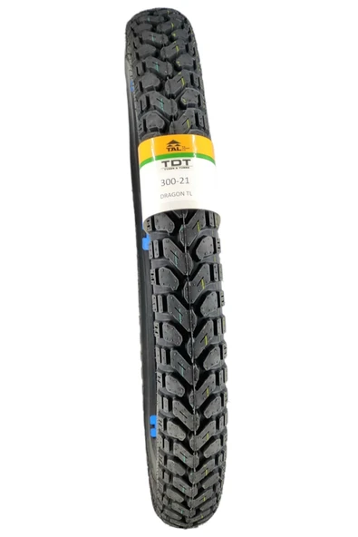 TDT TYRES 300-21 TL (TUBELESS - DUBLEKS) MOTOSİKLET LASTİĞİ ürün görseli 1
