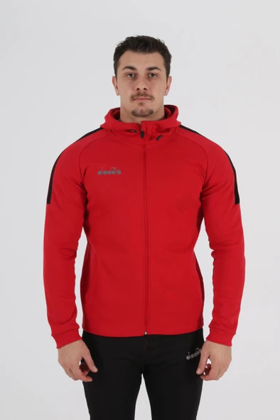 Diadora Venüs Kapşonlu Sweat Kırmızı ürün görseli 1