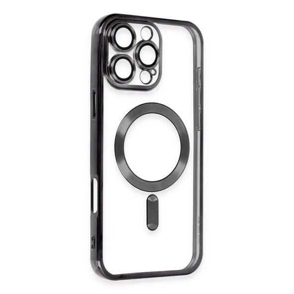 Apple İphone 16 Pro Max Kılıf Kross Magneticsafe Kapak - Siyah ürün görseli 1