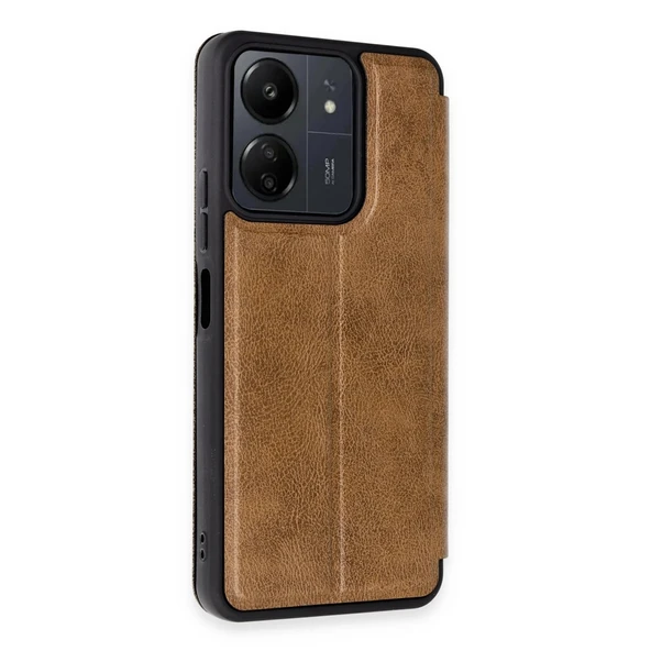 Xiaomi Redmi 13c Kılıf Flip Cover - Taba - Resim 2