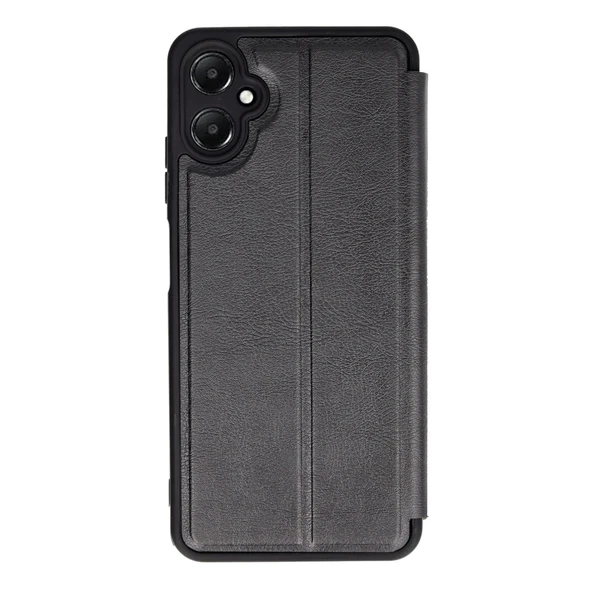 Samsung Galaxy A05 Kılıf Flip Cover - Siyah ürün görseli 1