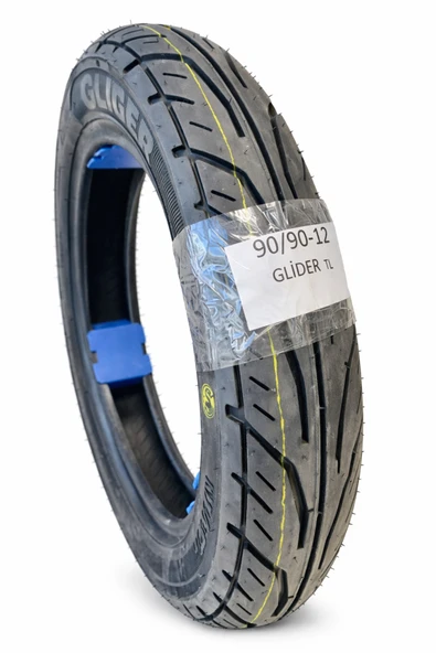 TDT TYRES Honda Activa, 90/90-12 TL GLİDER MOTOSİKLET LASTİĞİ ÖN ürün görseli 1