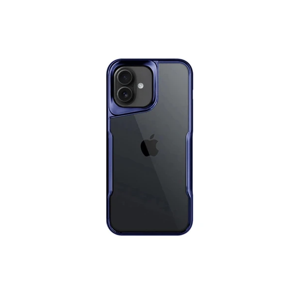 Apple İphone 16 Kılıf Boyi Silikon Kapak - Lacivert ürün görseli 1