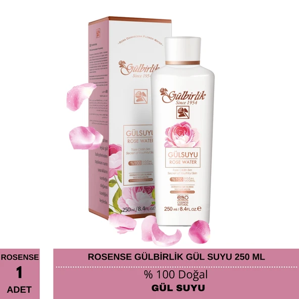 Rosense Gülbirlik Gül Suyu 250 Ml - Resim 2