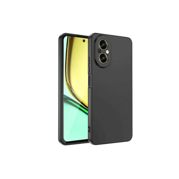 Realme 12 Lite Kılıf First Silikon - Siyah ürün görseli 1